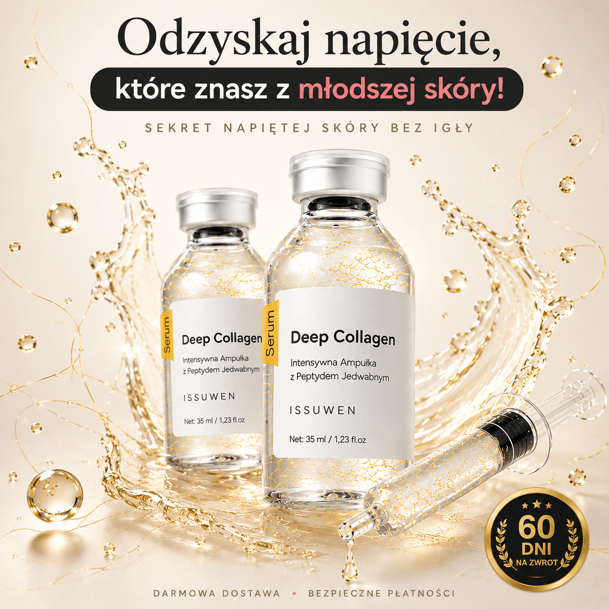 ISSUWEN — ampułka liftingująca, packshot